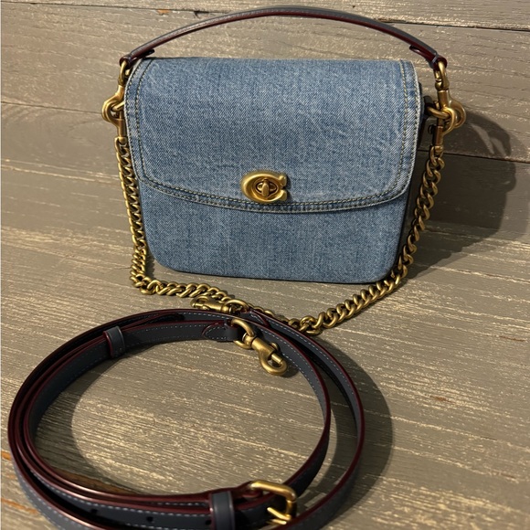 Coach Handbags - Coach Indigo Denim Cassie 19